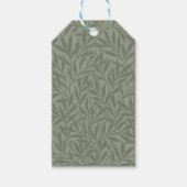 William Morris Willow Flower Classic Cadeaulabel (Voorkant)