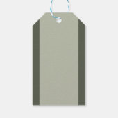 William Morris Willow Flower Classic Cadeaulabel (Achterkant)