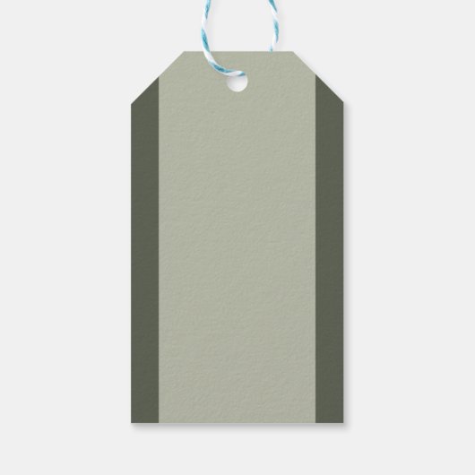 William Morris Willow Flower Classic Cadeaulabel (Achterkant)