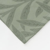 William Morris Willow Flower Classic Fleece Deken (Hoek)