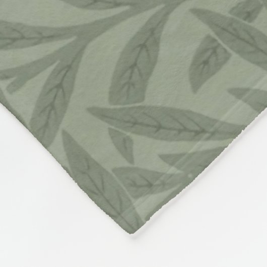 William Morris Willow Flower Classic Fleece Deken (Hoek)