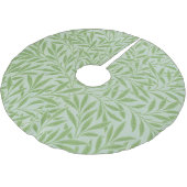 William Morris Willow Flower Classic Green Kerstboom Rok (Gekanteld)