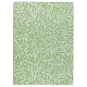 William Morris Willow Flower Classic Green Klembord (Achterkant)