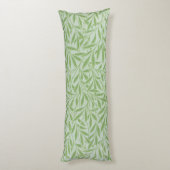 William Morris Willow Flower Classic Green Lichaamskussen (Achterkant (Verticaal))