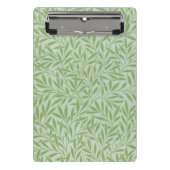 William Morris Willow Flower Classic Green Mini Klembord (Voorkant)