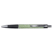 William Morris Willow Flower Classic Green Pen (Achterkant)