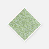William Morris Willow Flower Classic Green Servet (Hoek)
