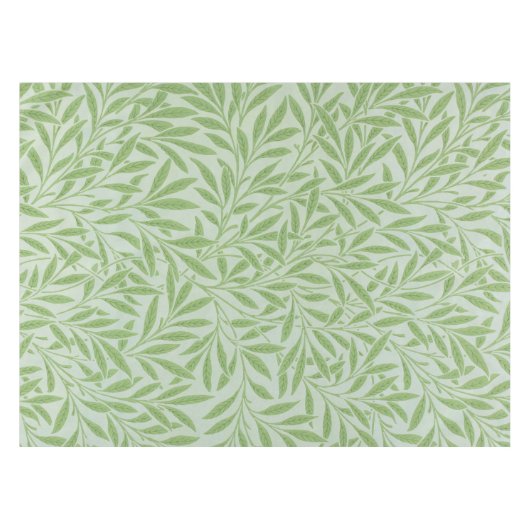 William Morris Willow Flower Classic Green Tafelkleed (Voorkant (Horizontaal))