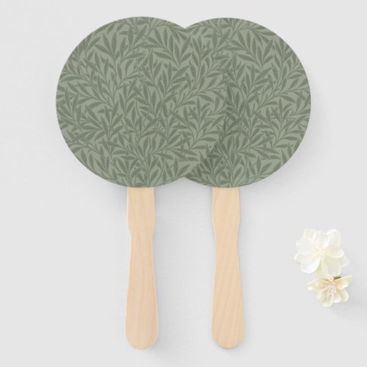 William Morris Willow Flower Classic Handwaaier (Voorkant en achterkant)
