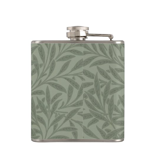 William Morris Willow Flower Classic Heupfles (Achterkant)