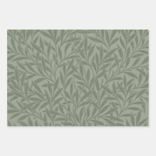 William Morris Willow Flower Classic Inpakpapier Vel (Voorkant)