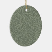 William Morris Willow Flower Classic Keramisch Ornament (Rechts)