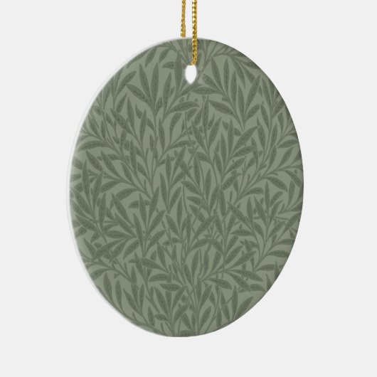 William Morris Willow Flower Classic Keramisch Ornament (Rechts)