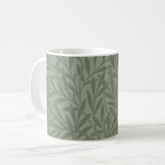 William Morris Willow Flower Classic Koffiemok (Voorkant links)