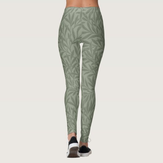 William Morris Willow Flower Classic Leggings (Achterkant)