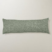 William Morris Willow Flower Classic Lichaamskussen (Achterkant)