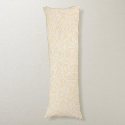 William Morris Willow Flower Classic Lichaamskussen (Voorkant Verticaal)