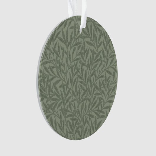 William Morris Willow Flower Classic Ornament (voorkant)