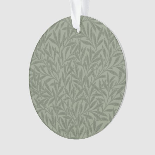 William Morris Willow Flower Classic Ornament (voorkant)
