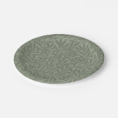 William Morris Willow Flower Classic Papieren Bordje (Gekanteld)