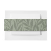 William Morris Willow Flower Classic Uitnodigingen Wikkel (Voorkant Voorbeeld)