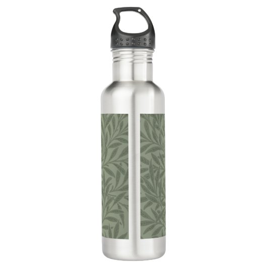 William Morris Willow Flower Classic Waterfles (Achterkant)