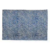 William Morris Willow Leaves Dark Blue Kussensloop (Achterkant-Links)