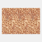 William Morris Willow, Light Blue, Green & Beige Inpakpapier Vel (Voorkant 3)