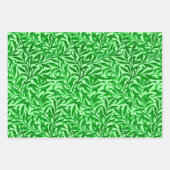 William Morris Willow, Light Blue, Green & Beige Inpakpapier Vel (Voorkant 2)