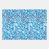 William Morris Willow, Light Blue, Green & Beige Inpakpapier Vel (Voorkant)