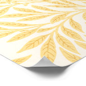 William Morris Willow Natuur geïnspireerd Botanica Poster (Hoek)