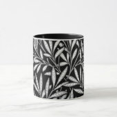 William Morris Willow Pattern, Black and White Mok (Midden)