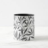 William Morris Willow Pattern, Grey, Black & White Mok (Midden)