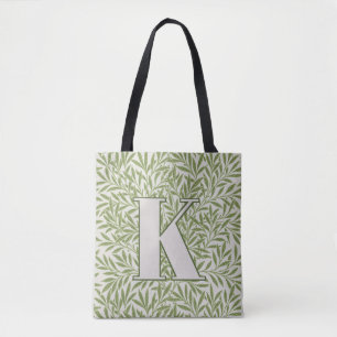 William Morris Willow Pattern Groot Initiaal Tote Bag