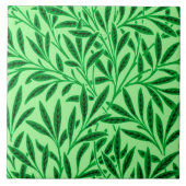 William Morris Willow Pattern, Light Jade Green Tegeltje (Voorkant)