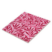 William Morris Willow Pattern, Mandarin Oranje Tegeltje (Zijkant)