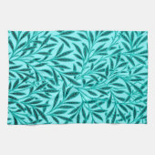 William Morris Willow Pattern, Turquoise & Aqua Theedoek (Horizontaal)