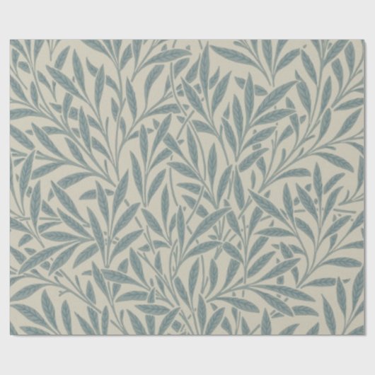 William Morris Willow Slate Cadeaupapier (Vlak)