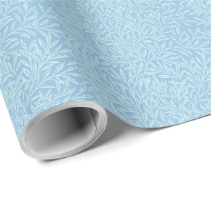 William Morris  Willow verlaat blauw licht Cadeaupapier
