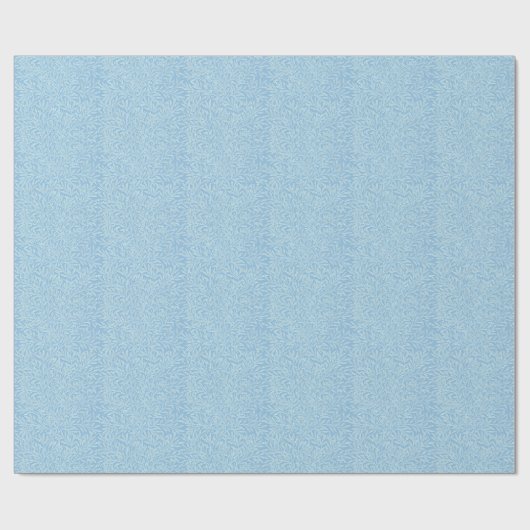 William Morris  Willow verlaat blauw licht Cadeaupapier (Vlak)