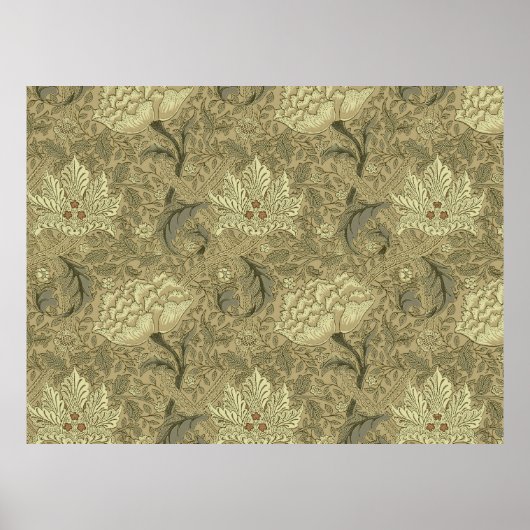 William Morris Windrush Behangpatroon Poster (Voorkant)