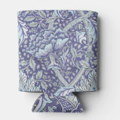 William Morris Windrush blauwe bloemen Blikjeskoeler (Achterkant)