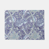 William Morris Windrush blauwe bloemen Deurmat
