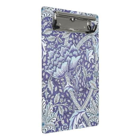 William Morris Windrush blauwe bloemen Mini Klembord (Schuin)