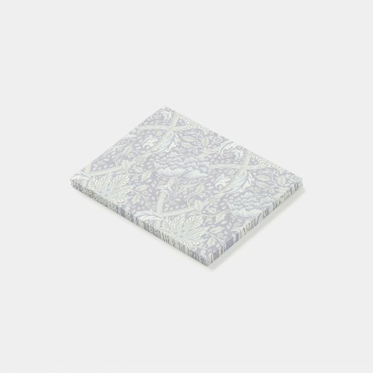 William Morris Windrush blauwe bloemen Post-it® Notes (Schuin)