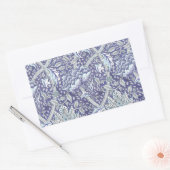 William Morris Windrush blauwe bloemen Rechthoekige Sticker (Envelop)