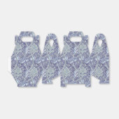 William Morris Windrush Blauwe Bloempatroon Bedankdoosjes (Uitgevouwen)