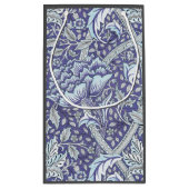 William Morris Windrush Blauwe Bloempatroon Klein Cadeauzakje (Achterkant)