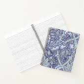 William Morris Windrush Blauwe Bloempatroon Notitieboek (Binnen)
