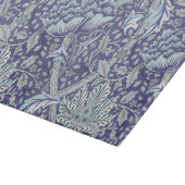 William Morris Windrush Blauwe Bloempatroon Snijplank (Hoek)